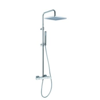 Fiore Kube zuhanyoszlop, 100CR8545, króm