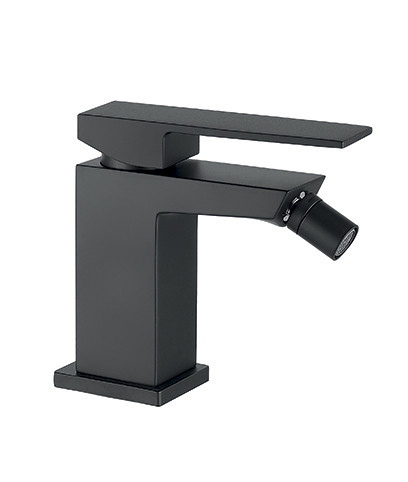 Fiore Kube bidet csaptelep, 100NN853501, matt fekete és matt fehér