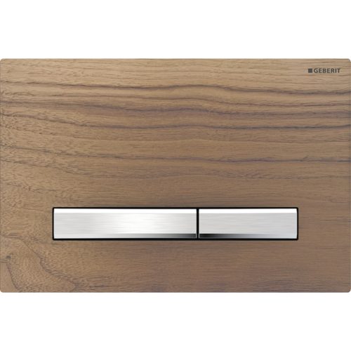 Geberit Sigma50 nyomólap, 2 mennyiséges öblítéshez, krómozott/amerikai feketedió 115.788.JX.2