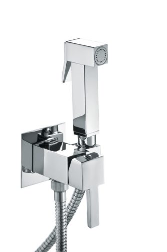 Fiore Kube bidet zuhanyszett, 30CR8595, króm