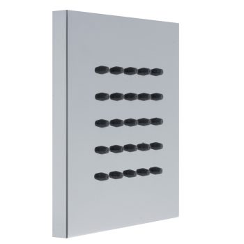 Fiore Kube oldalzuhany, 30CR8780, króm, 100 mm