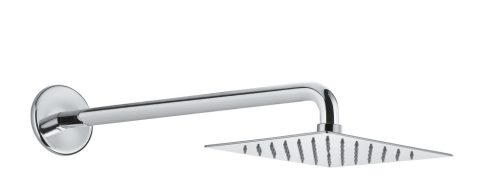 Fiore Kube fali fejzuhany, 30NN8650, matt fekete és matt fehér, 200 mm