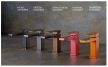 Fiore Xenon Slim fali zuhanyszett, 30XX8791, különleges színek