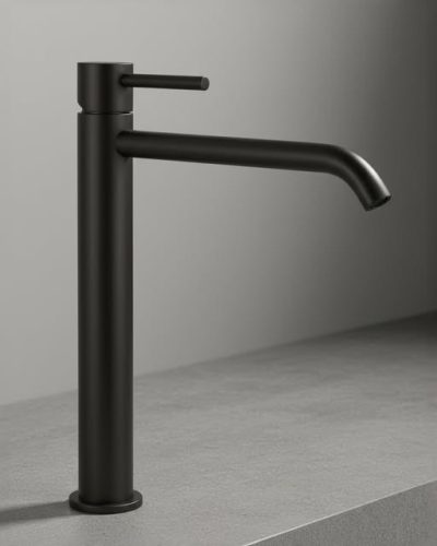 Fiore Xenon Slim mosdó csaptelep, 444NN525001, 265 mm magas, matt fekete és matt fehér