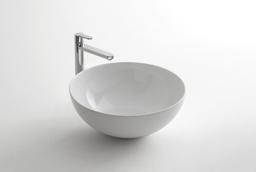 Arbi Up mosdótál A290, 42 cm, kerek, fényes fehér