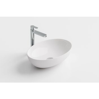 Arbi Foffy mosdótál A654, 48 cm, ovális, fényes fehér