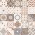 CASALGRANDE PADANA OPUS CEMENTINA MULTICOLOR BEIGE MIX 20 x 20 CM GRESPORCELÁN BURKOLAT