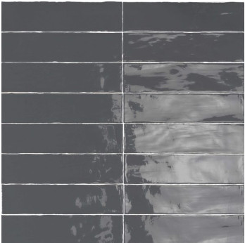 Eccentrico Linea Ardesia 7,5x30 falicsempe, fényes