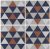 ECCENTRICO QUADRA DECO 8, 20,5 x 20,5 cm, MINTÁS FALI ÉS PADLÓCSEMPE