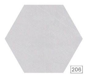 ECCENTRICO QUADRA GHIACCIO HEXAGON, 25 x 22 cm, MATT FALI ÉS PADLÓCSEMPE