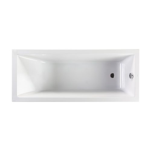 Jika 160 cm Cubito pure H2204200000001 Akril kád, beépíthető verzió, 160x70 cm, 172l űrtartalommal, láb nélkül