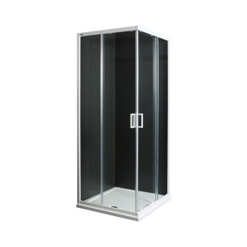 Jika 80 cm Lyra Plus H2513810006681 Zuhanykabin, 80*80 cm, szögletes, fehér profil