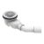 Laufen szifon Marbond Pro és Marbond Solutions zuhanytálcákhoz, H2951270000001, 80 mm magas