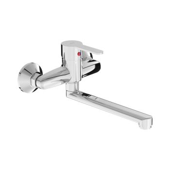   Jika LYRA SMART H3111Z70042301 EGYKAROS FALI MOSDÓ CSAPTELEP, 210 MM-ES ELFORDÍTHATÓ KIFOLYÓVAL, KRÓM