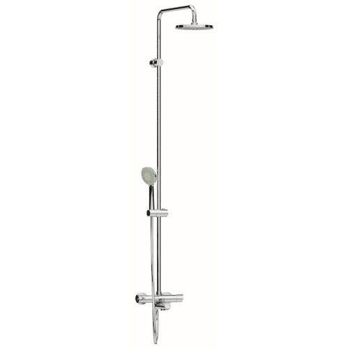 Jika Mio H3237170045711 Termosztátos zuhanyoszlop, kádtöltő csapteleppel, króm