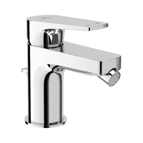 Jika Cubito N H3411X10041111 Egykaros bidé csaptelep, húzórudas lefolyószeleppel, króm