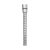 Jika H3621X00002721 Zuhanytömlő, 170 cm, fekete PVC gyűrűkkel
