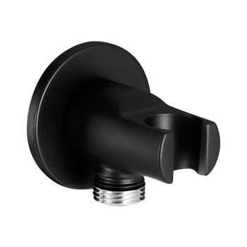   Jika Mio H3632F07161521 Zuhanycső csatlakozás 1⁄2", kézizuhany tartóval, fekete matt