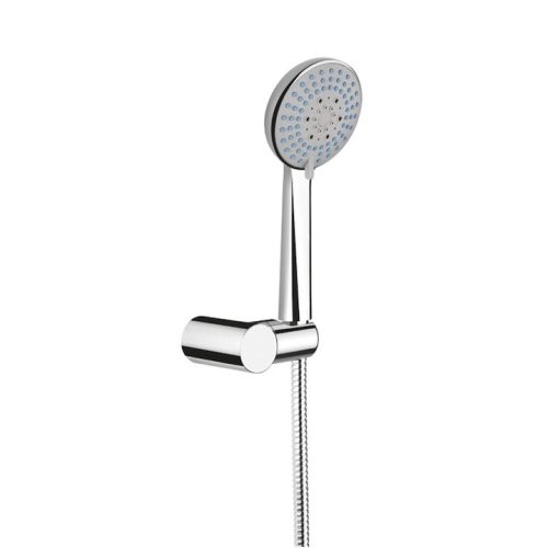 Jika Rio H3651R00043611 Zuhanyszett, kézi zuhany Ø100 mm, 3 funkciós, 170 cm-es zuhanytömlővel, zuhanyfej tartóval, króm