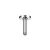 Jika Cubito N H3661X00040011 Zuhanykar, mennyezetre szerelt, 100 mm kiállással, G 1/2" csatlakozással, króm