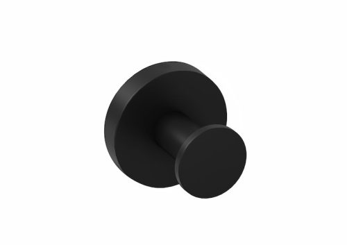 Jika Mio H3812F37160001 Törölközőtartó akasztó, fekete matt