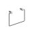 Jika Basic H3813A40044001 Törölköző tartó gyűrű, 20 cm, króm