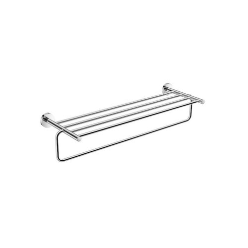 Jika Basic H3813A60040001 Törölköző tartó rács törölköző tartó rúddal, 62,5 cm, króm