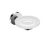 Jika Mio H3832F10040001 Szappantartó, Ø 110 mm, üveg betéttel, krómozott