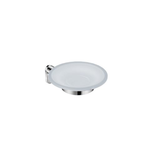 Jika Basic H3833A10040001 Fali szappantartó, üveg betéttel, króm