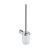 Jika Basic H3843A10040001 Falra szerelhető üveg WC-kefe tartó, króm WC-kefével