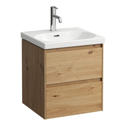 Laufen Lani alsószekrény H4035121122671,  Lua H810081 mosdóhoz, 2 fiókos