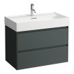 Laufen Lani alsószekrény H4035521122601, Lua H810087 mosdóhoz, 2 fiókos, több színben