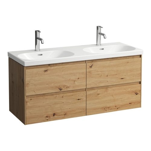 Laufen Lani alsószekrény H4035741122671, Lua H814081 mosdóhoz, 4 fiókos