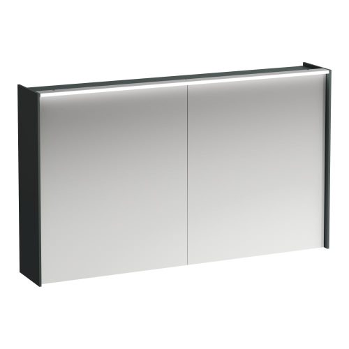 Laufen Lani tükrös fali szekrény, világítással H4038221122601,  120 cm, több színben