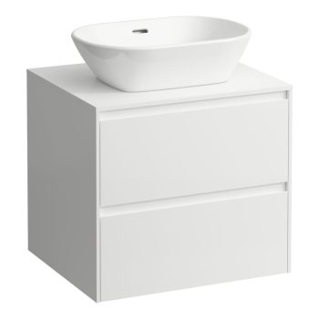   Laufen Lani alsószekrény pulttal H4043011122601, mosdótálakhoz, 2 fiókos, 60 cm, több színben