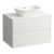 Laufen Lani alsószekrény pulttal H4043111122601, mosdótálakhoz, 2 fiókos, 80 cm, több színben