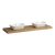 Laufen Lani mosdópult H4046941122601, 2 db mosdótálhoz, 3 db konzollal, 160 cm, több színben