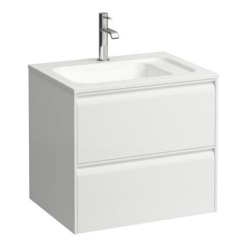   Laufen Meda alsószekrény H4216720112601, Meda H814113 mosdóhoz, 2 fiókos, több színben