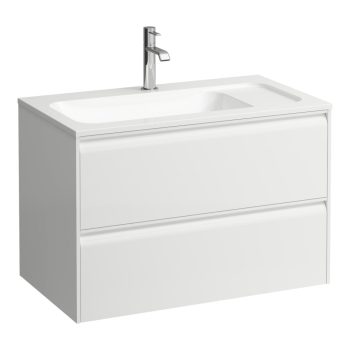   Laufen Meda alsószekrény H4216820112601, Meda H814117 mosdóhoz, 2 fiókos, több színben