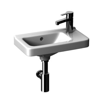   Jika CUBITO PURE H8114240001061 KÉZMOSÓ, 45 CM, JOBB OLDALI ARMATÚRAPADDAL, SZERELŐ SZETTEL