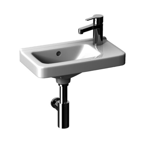 Jika CUBITO PURE H8114240001061 KÉZMOSÓ, 45 CM, JOBB OLDALI ARMATÚRAPADDAL, SZERELŐ SZETTEL