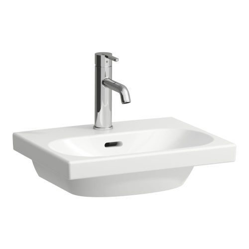 Laufen Lua kézmosó, csiszolt aljú, pultba építéshez H8160800001041, 45 cm