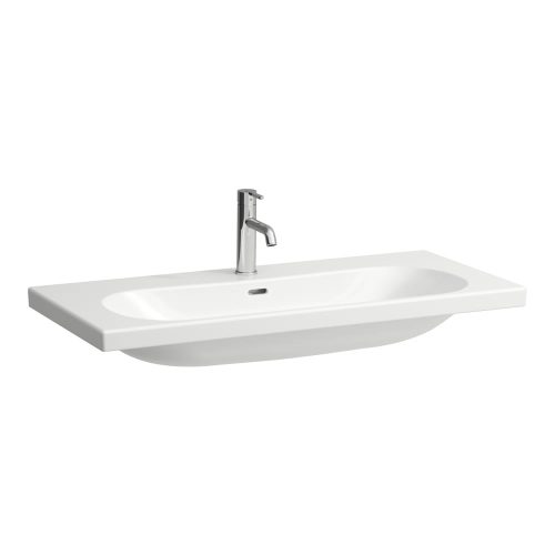 Laufen Lua mosdó, csiszolt aljú, pultba építéshez H8160890001041, 100 cm