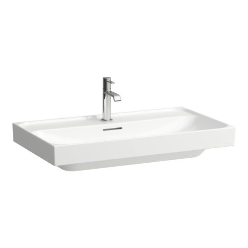 Laufen Meda mosdó pultra építéshez H8161177571041, 80 cm, matt fehér