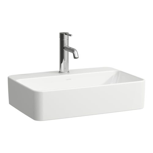 Laufen mosdótál H8169457571041, 55 cm, szögletes, matt fehér