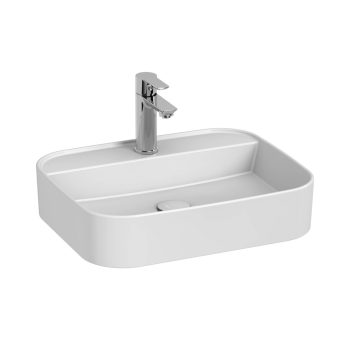   Jika ASTRA H8183627571111 MOSDÓTÁL, 50 CM, TÉGLALAP  ALAKÚ, MATT FEHÉR