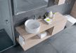 Jika CUBITO PURE H8184200001121 MOSDÓTÁL, 40 CM, KÖR  ALAKÚ, FEHÉR