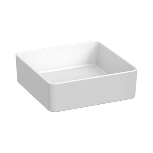 Jika PURE H8184227571121 MOSDÓTÁL, 38 CM, NÉGYZET ALAKÚ, MATT FEHÉR