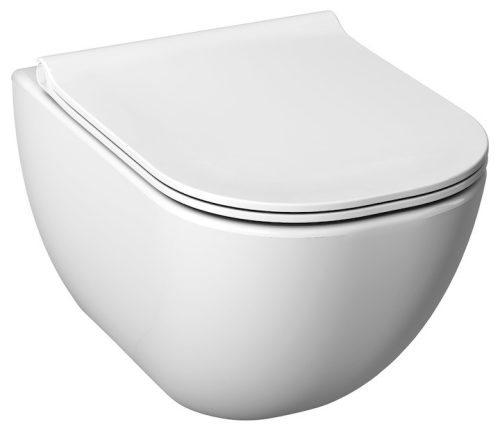 Jika MIO H8207147570001 FALI WC, PEREM NÉLKÜLI, MÉLYÖBLÍTÉSSEL, VÍZSZINTES (HÁTSÓ) KIFOLYÁS, MATT FEHÉR