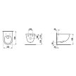 Laufen Pro fali wc H8209660000001, rimless